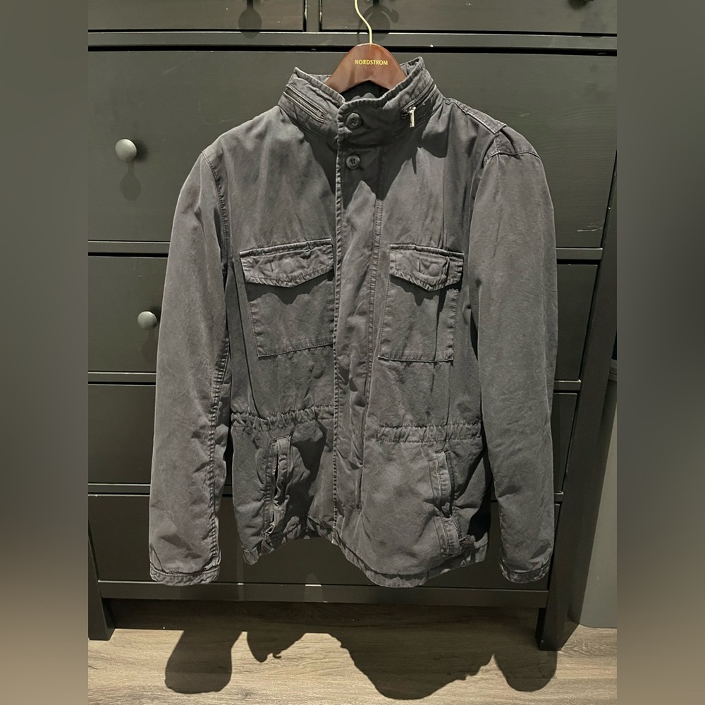 Gap Military Jacket with Hidden Hood